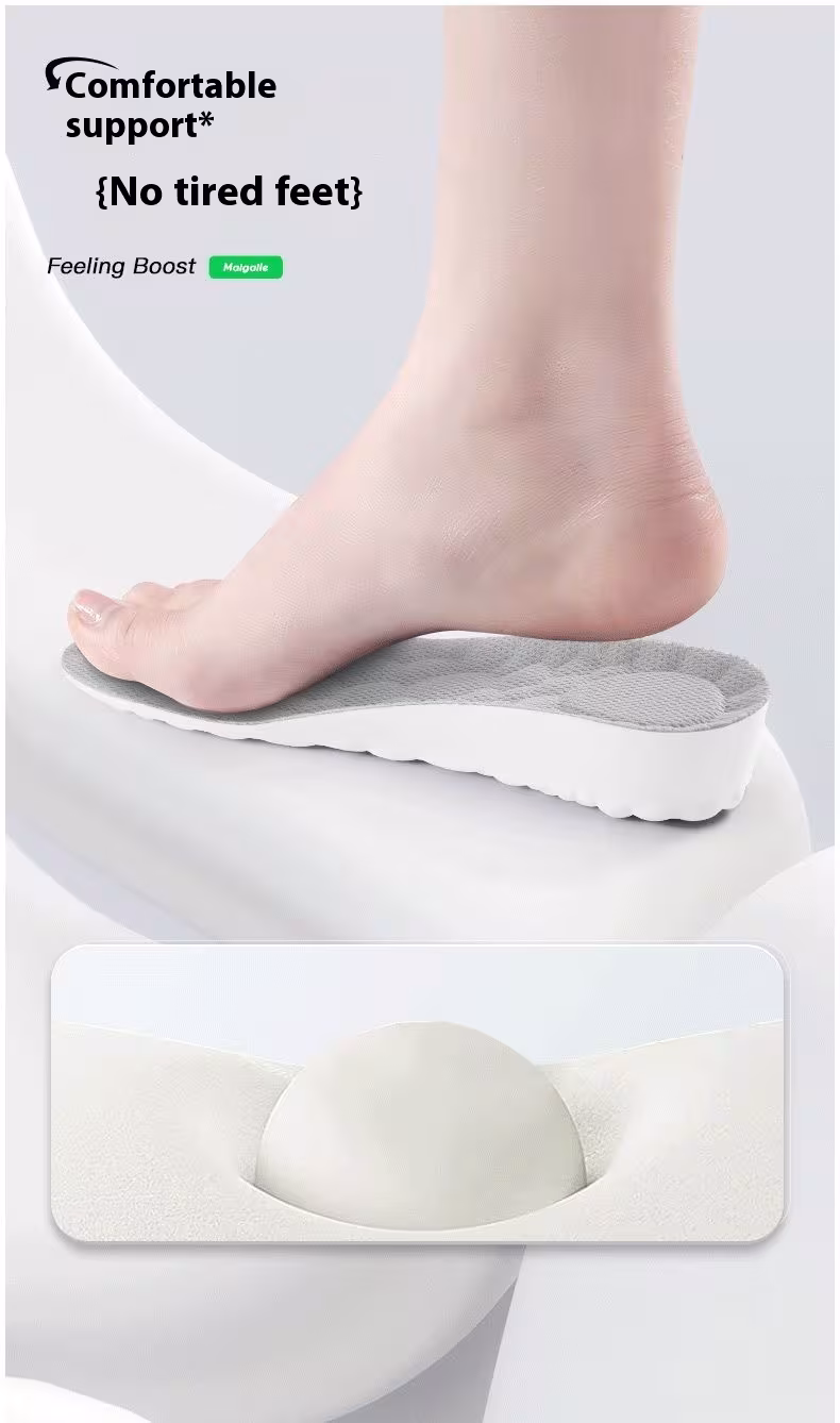 Inner Heightening Shoe Pad Men's Sneakers Heightening Insole