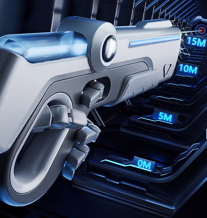 Large Capacity Self-priming Continuous Electric Pulse Water Gun