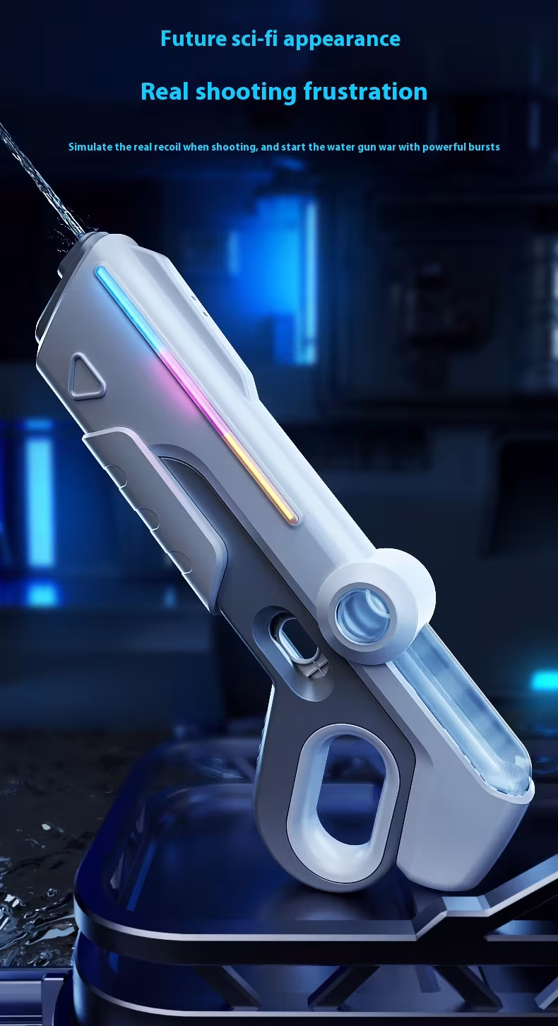 Large Capacity Self-priming Continuous Electric Pulse Water Gun