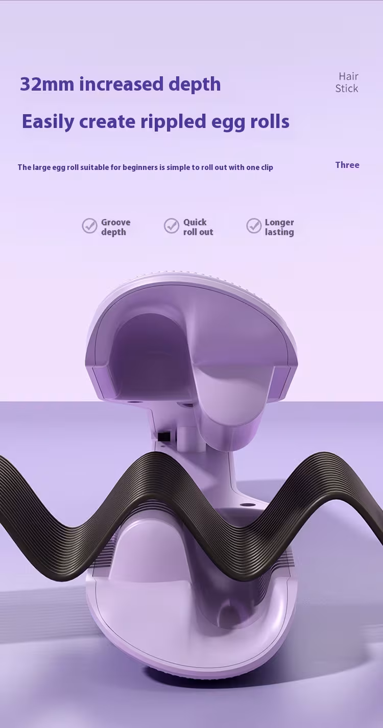 32mm Hair Curler V-type Large Wave Hair Curler