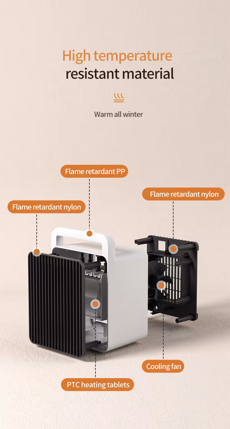 Household Warm Air Blower Desktop Mini Heater