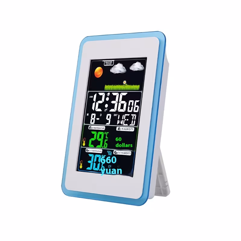 433MHZ Wireless Transmission Color Display Weather Forecast Bell