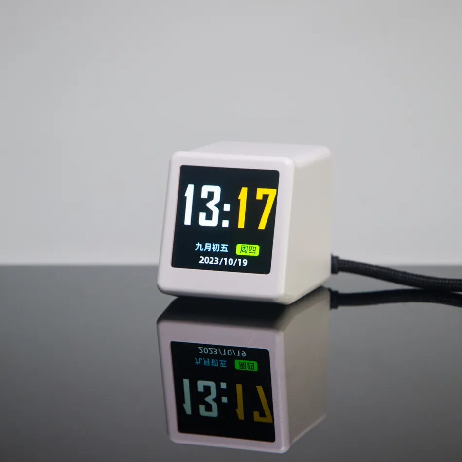 Weather Alarm Clock Color Screen Temperature And Humidity Weather Station