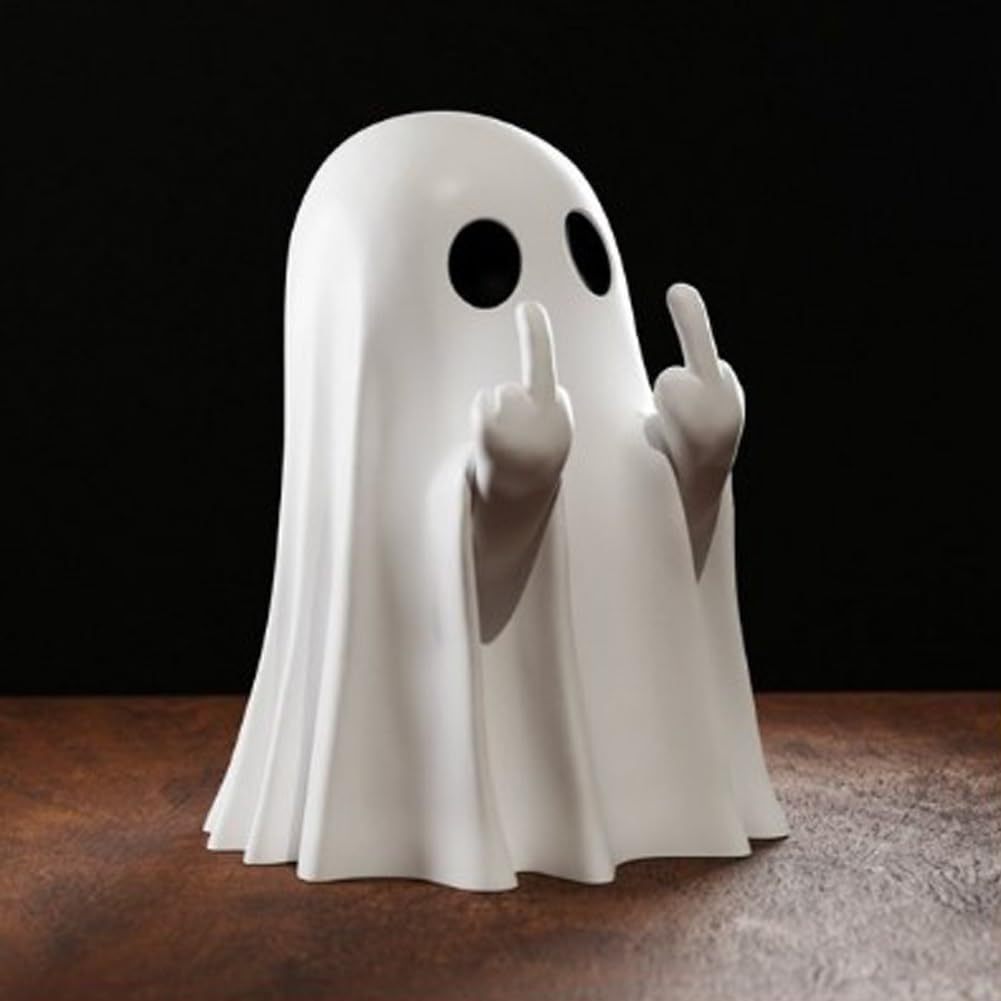Multi-Functional Ghost Statues Cute Ghosts Small Horror Ghosts Halloween Home Decorations Coffee Table Centerpieces Shelf Decorations