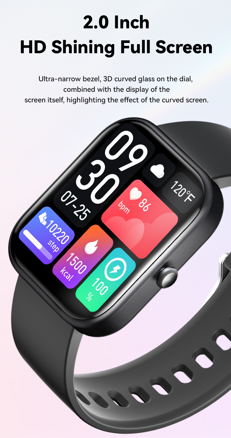 Smart Watch Heart Rate Blood Oxygen Health Monitoring Sports Watch