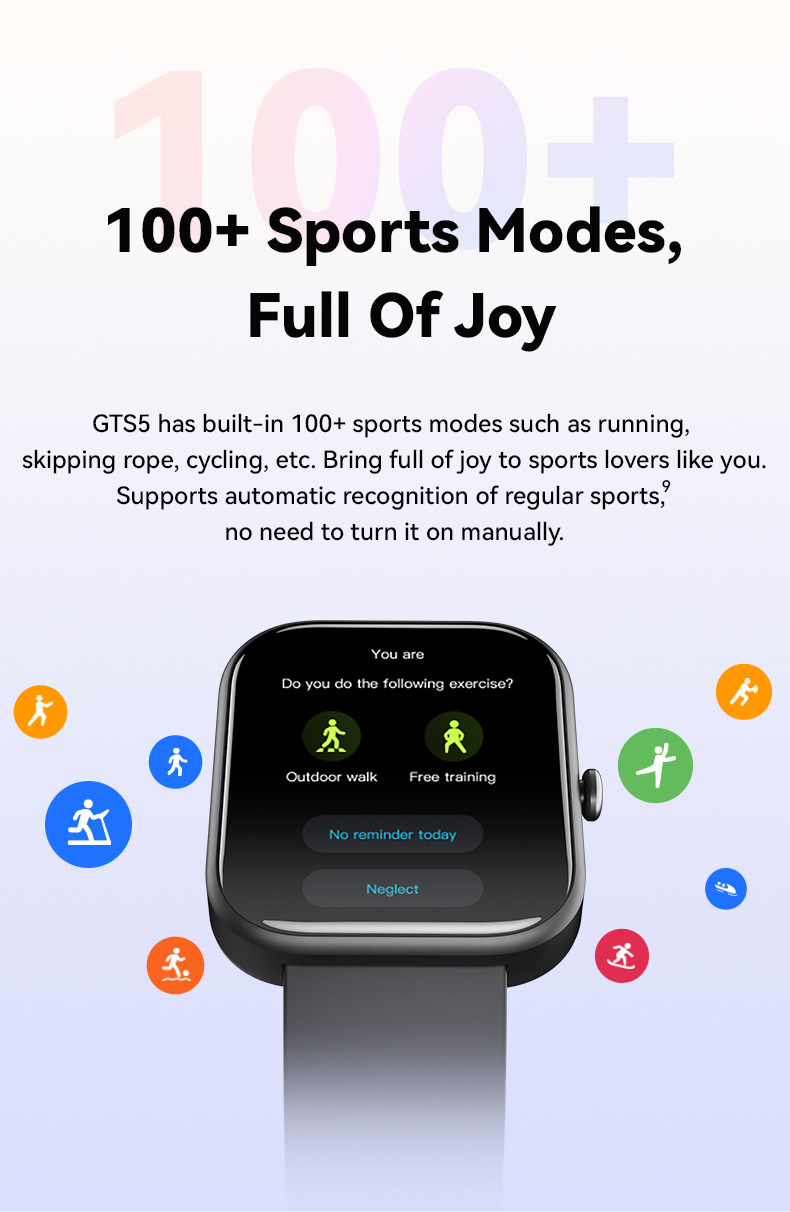 Smart Watch Heart Rate Blood Oxygen Health Monitoring Sports Watch