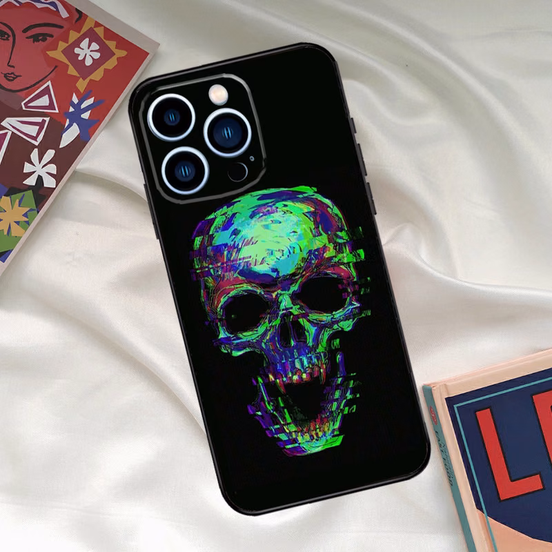 Phone Case Cool Ghost Skull Face Phone Case
