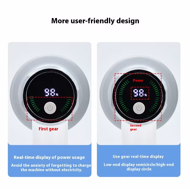 Multifunctional Smart Display Electric Cleaning Brush Wireless Kitchen Sink Cleaning Brush Waterproof Electric Pot Brush Cleaning Tool