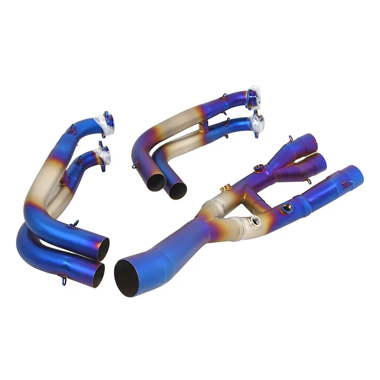 Torch Suitable For Motorcycle Sports Car S1000RR Titanium Alloy Front S1000R Modified Exhaust Pipe