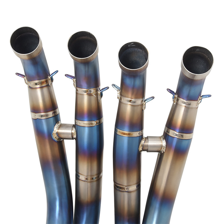 Torch Suitable For Motorcycle Sports Car S1000RR Titanium Alloy Front S1000R Modified Exhaust Pipe