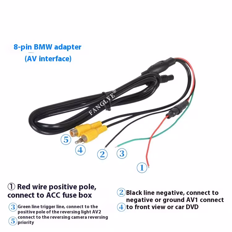 7-inch Car Monitor Desktop Reversing Monitor Display