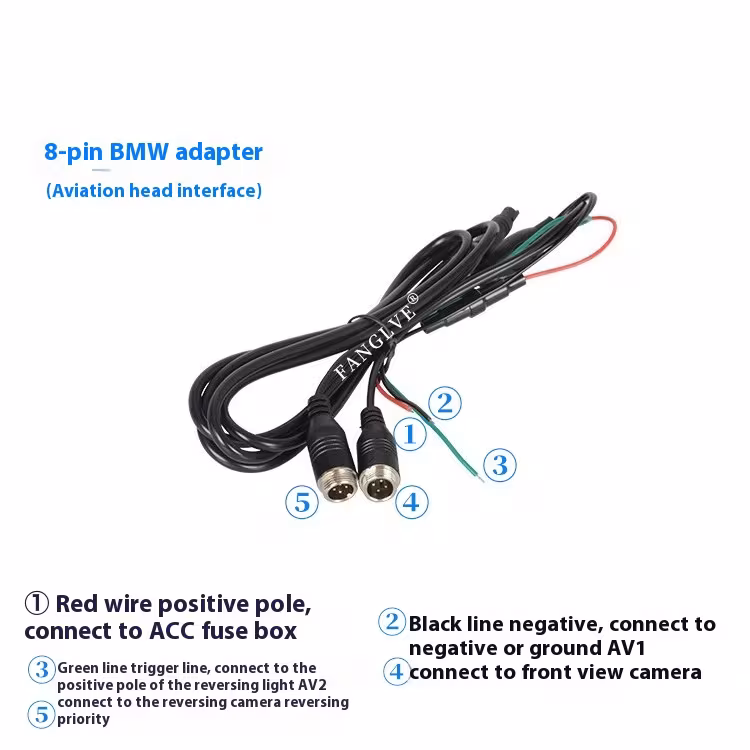 7-inch Car Monitor Desktop Reversing Monitor Display