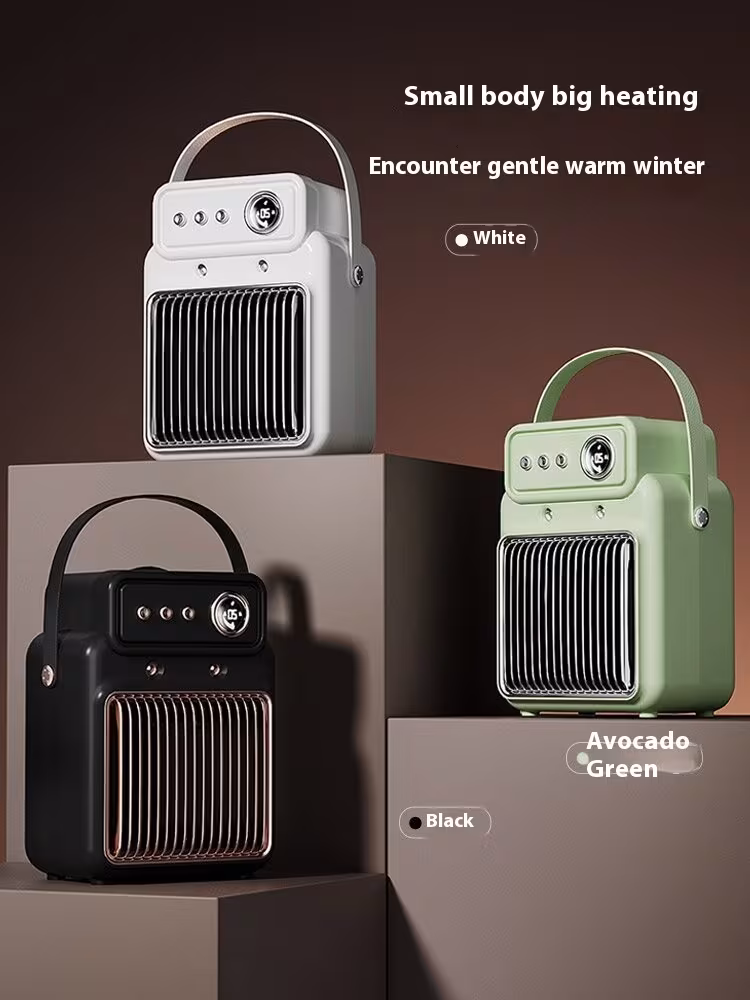 1200W 2 In 1 Efficient Room Heater Humidifying Table Heater Overheating Protections Heater Indoor Heater Suitable For Offices