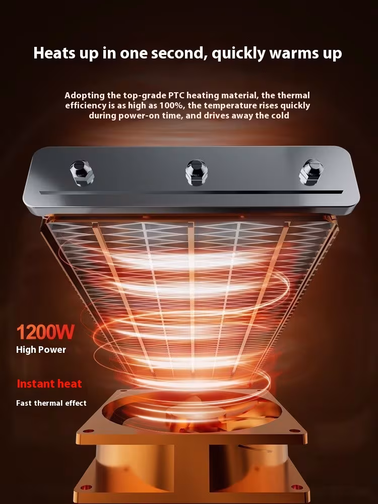 1200W 2 In 1 Efficient Room Heater Humidifying Table Heater Overheating Protections Heater Indoor Heater Suitable For Offices