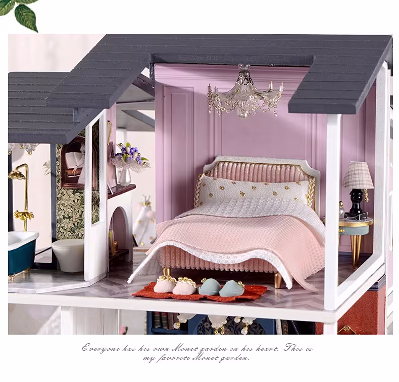 Cute Room New NYE Garden Toy Building Model