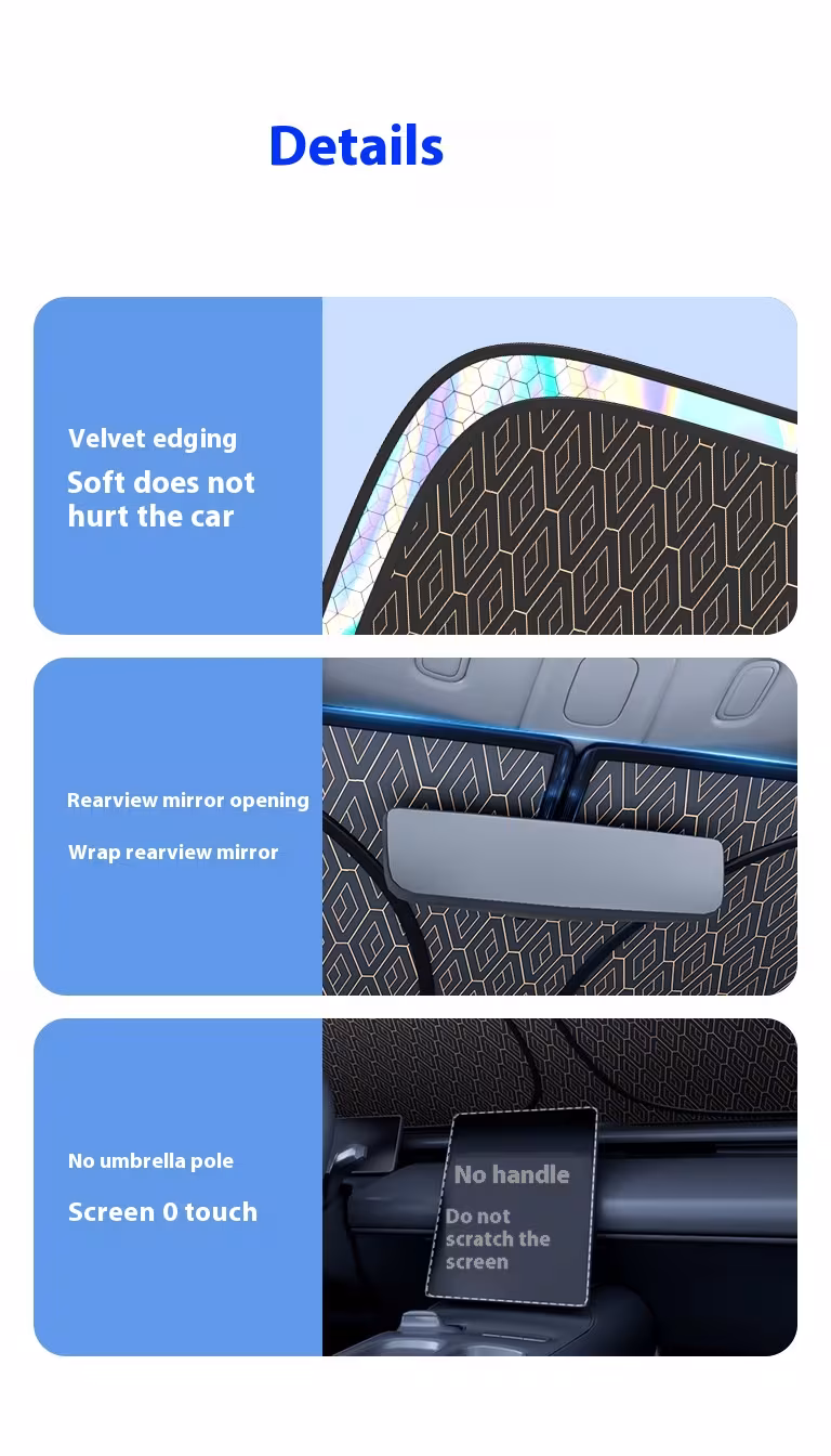 Car Laser Sun Shade Sun Protection Thermal Shroud