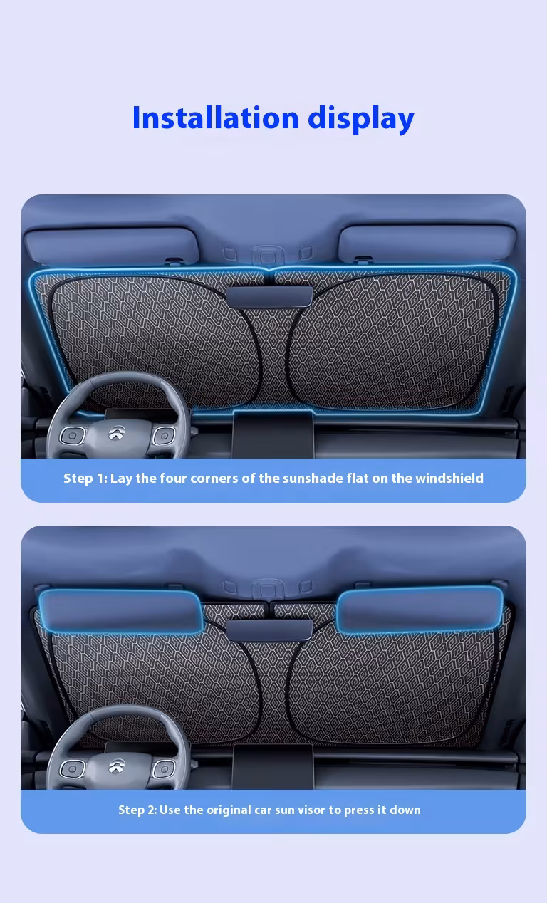 Car Laser Sun Shade Sun Protection Thermal Shroud