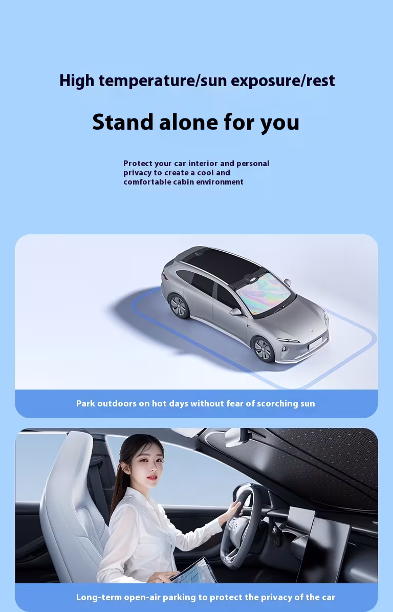 Car Laser Sun Shade Sun Protection Thermal Shroud