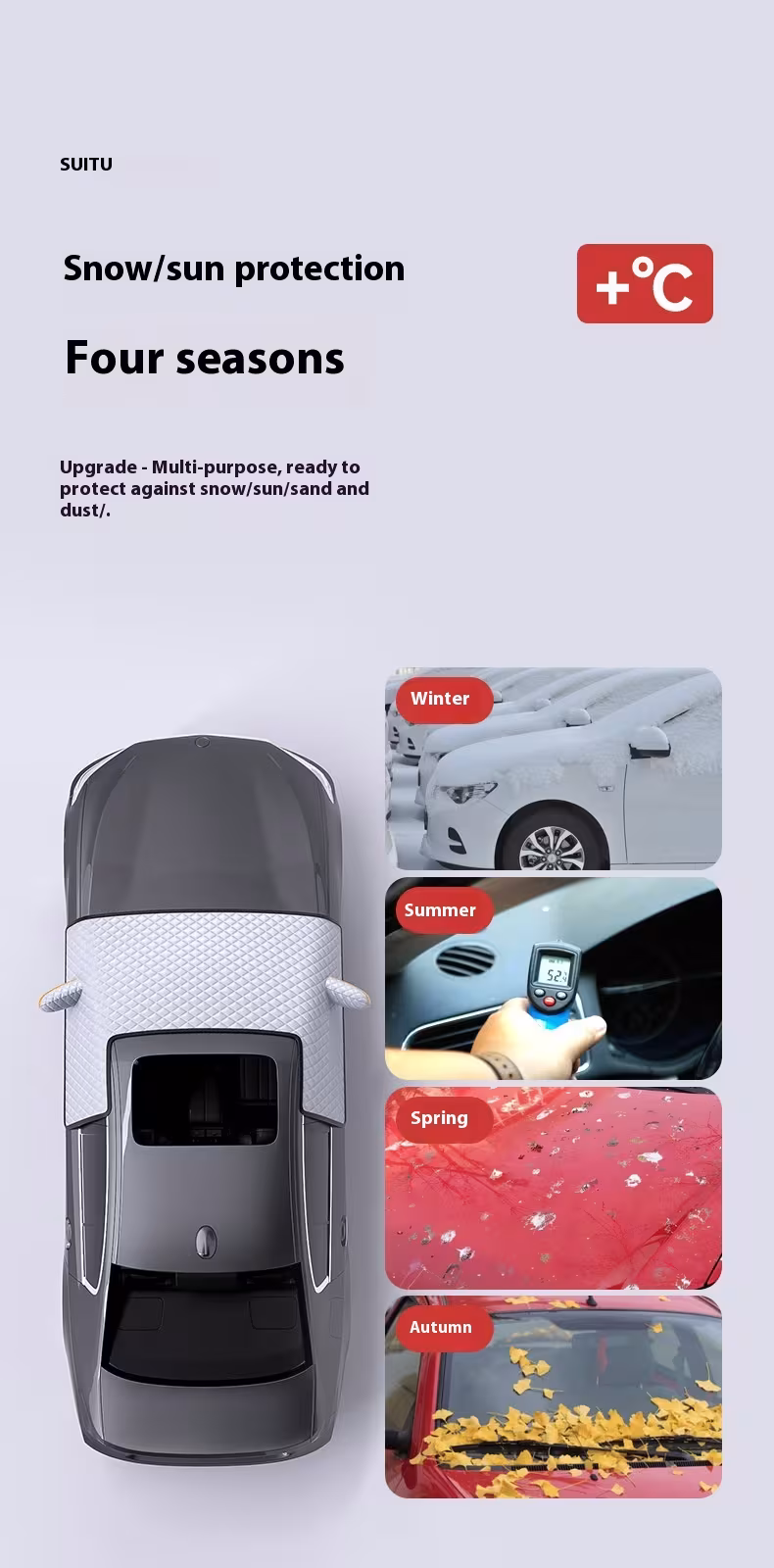 Car Dustproof Sunshade Cover Clothing