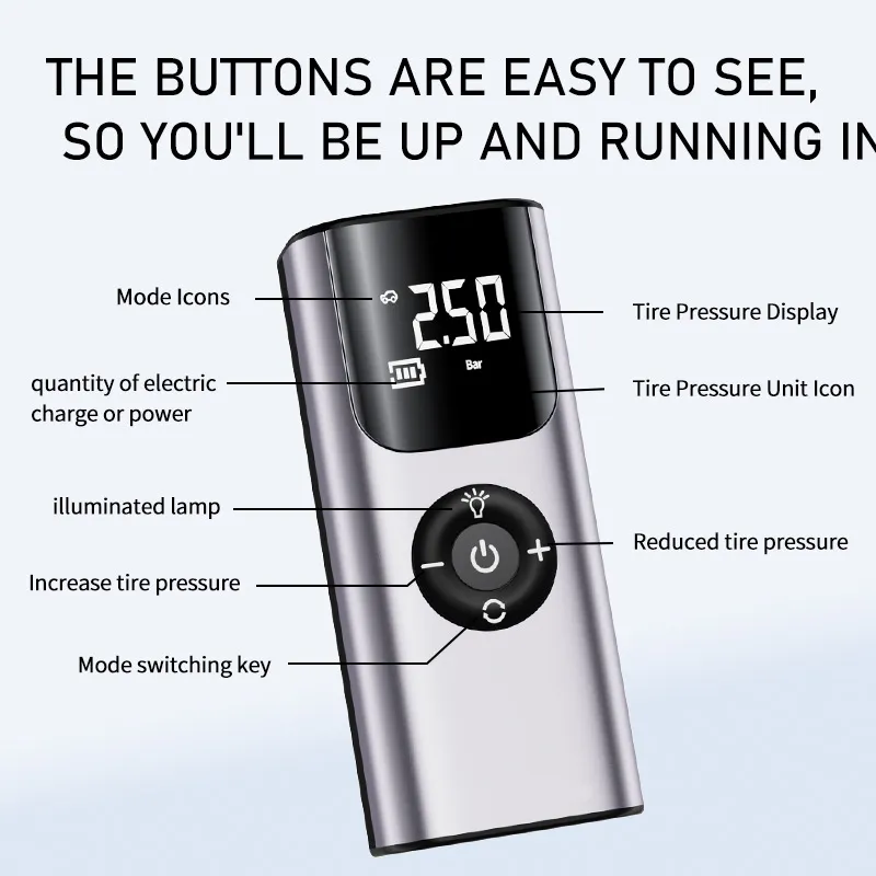 Car Portable Wireless Tire