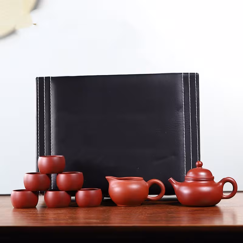 Handmade Teapot Gift Set Hand Painted