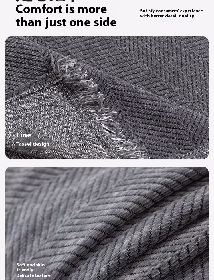 Herringbone Pattern Sofa Cover Universal All-inclusive