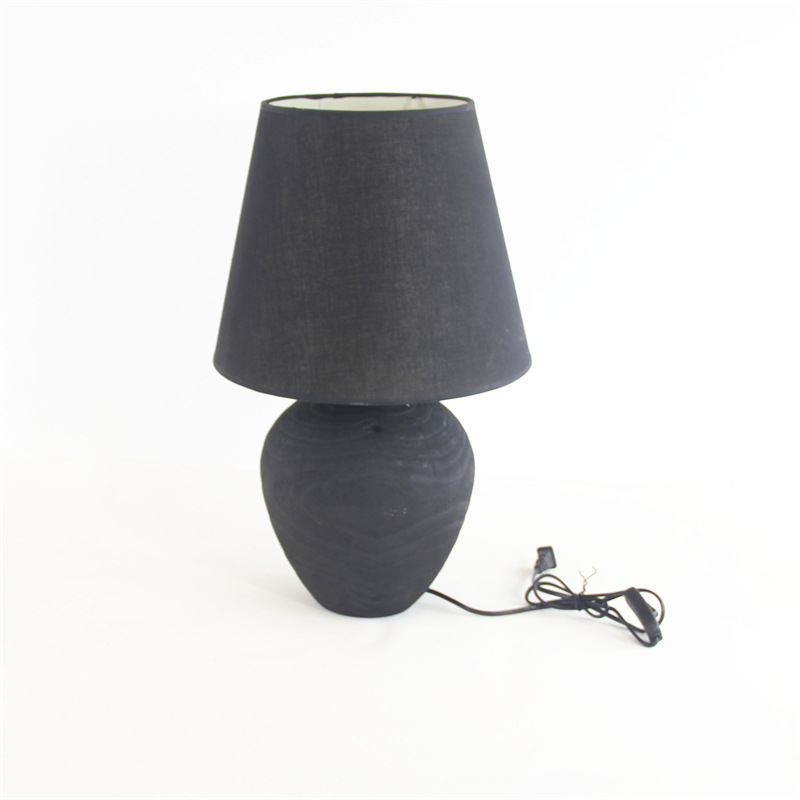 Handmade Wooden Silent Style Table Lamp Home Homestay Hotel Atmosphere Decoration Craft Ornaments