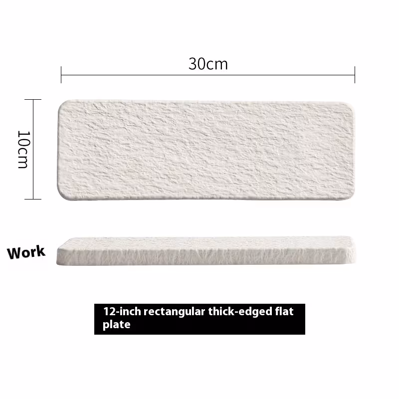 Creative Rock Pattern Home Sushi Plate