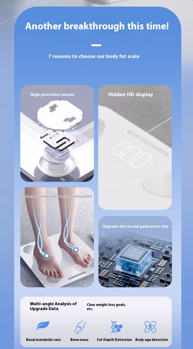 Rechargeable Household Scale Human Scale Dual-mode Electronic Scale