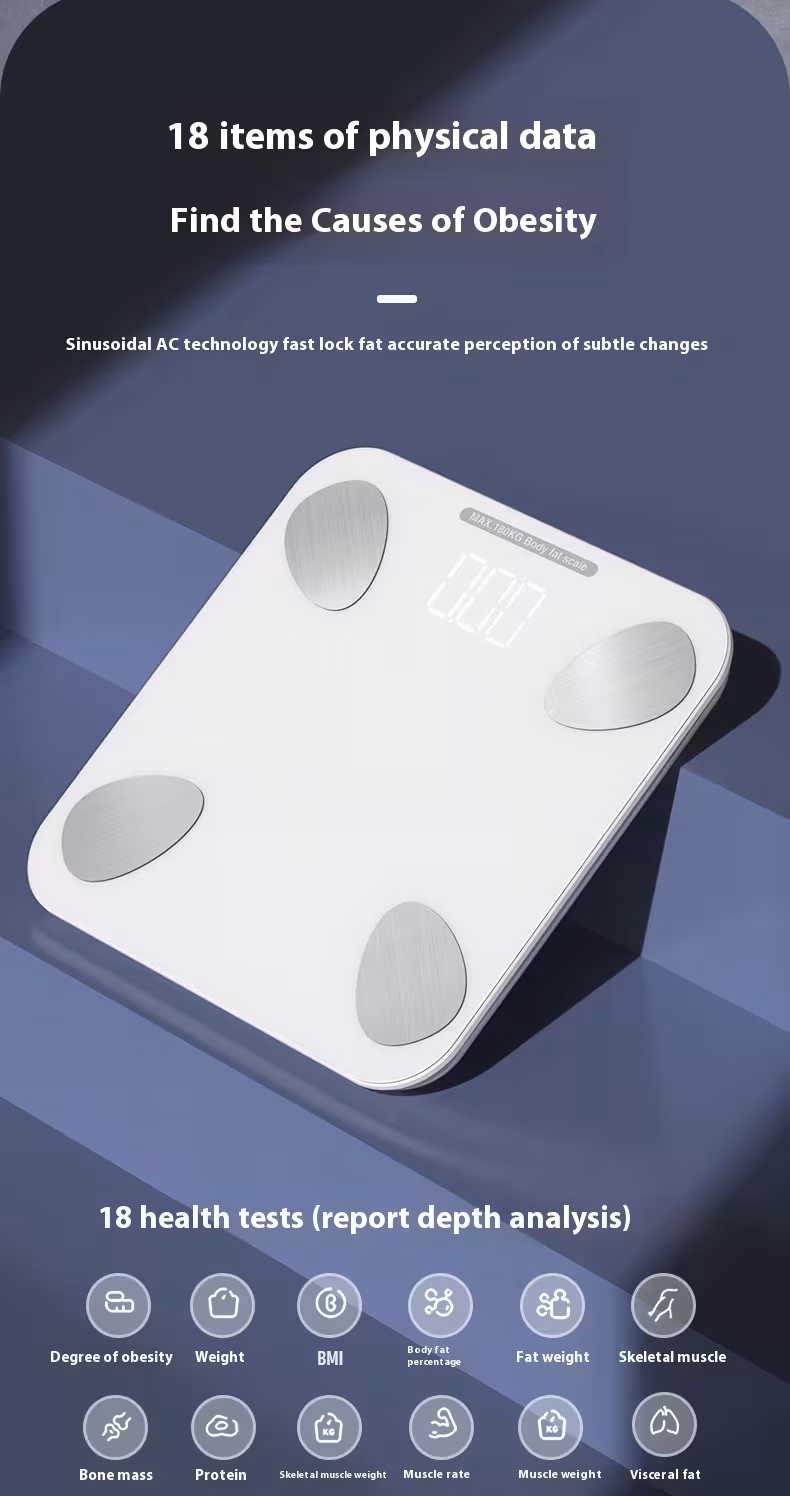 Rechargeable Household Scale Human Scale Dual-mode Electronic Scale