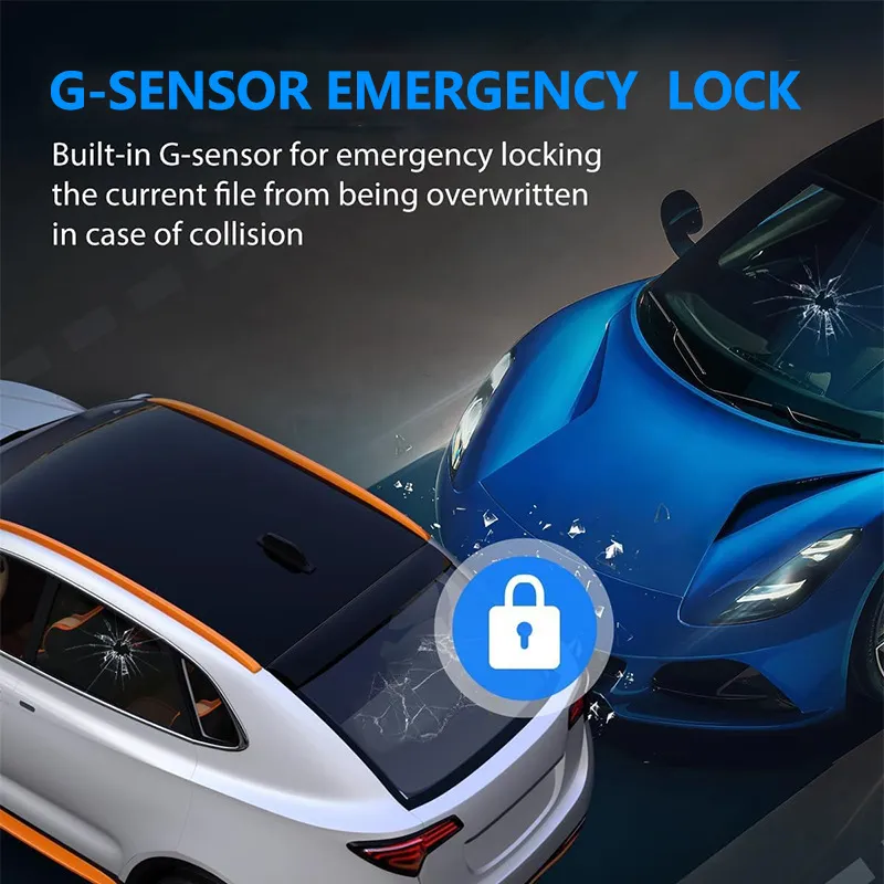 Three-record Driving Recorder HD Monitoring