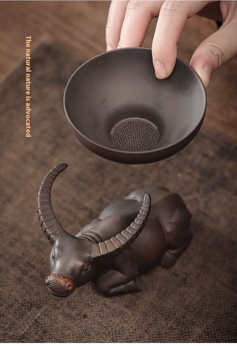 Ceramic Fine Handmade Kung Fu Tea Ornaments