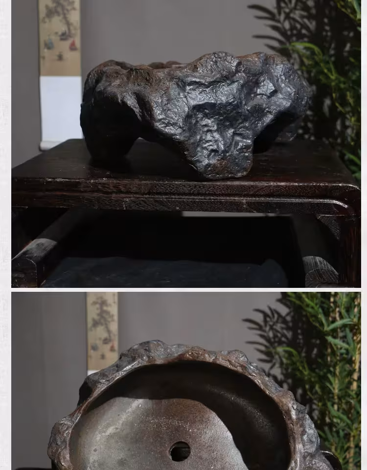 Purple Sand Flower Pot Tableware Nanmanpan Zen Handmade