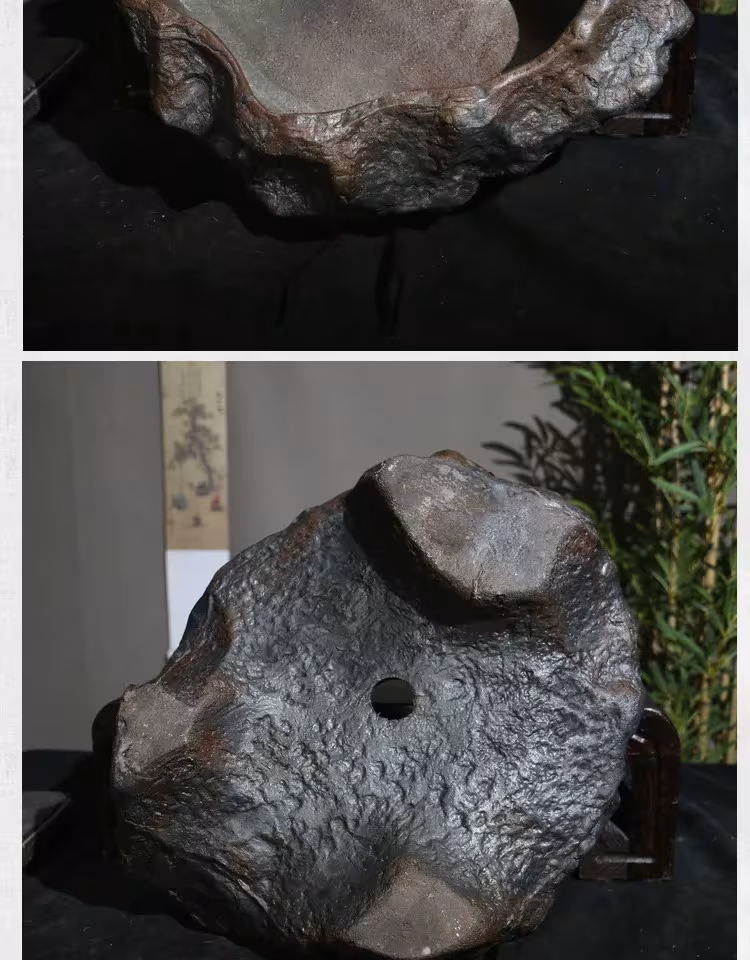 Purple Sand Flower Pot Tableware Nanmanpan Zen Handmade
