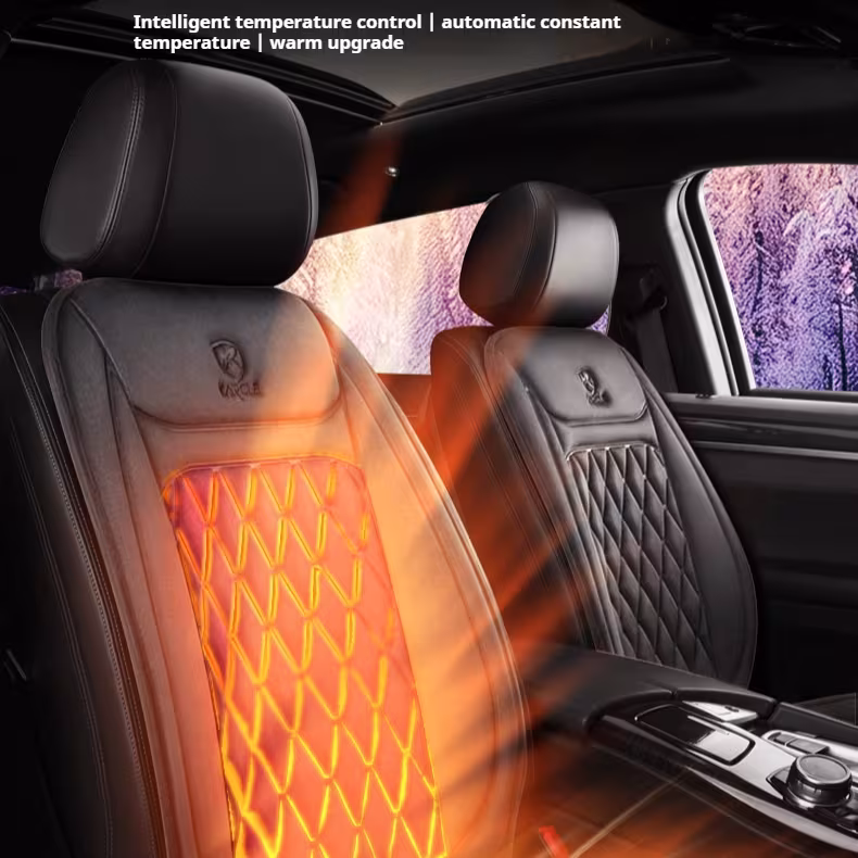 Winter Warm Plush Car Electric Heating Seat