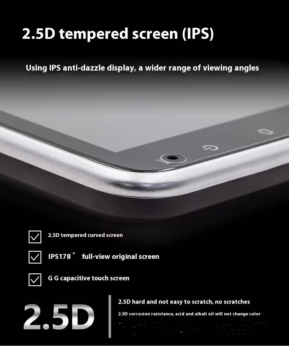 360-degree Rotating Android Large Screen Multimedia Bluetooth Central Control