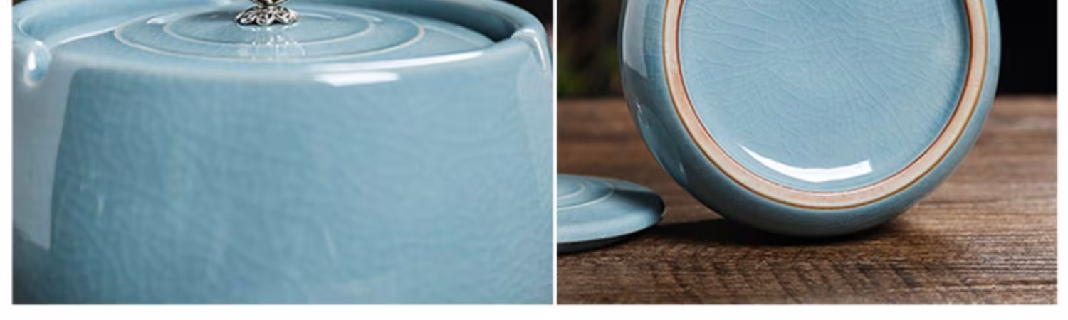 Household Prevent Fly Ash Creative Ceramic Ashtray With Lid
