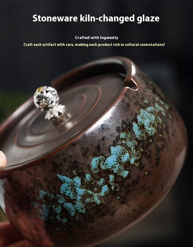 Household Prevent Fly Ash Creative Ceramic Ashtray With Lid