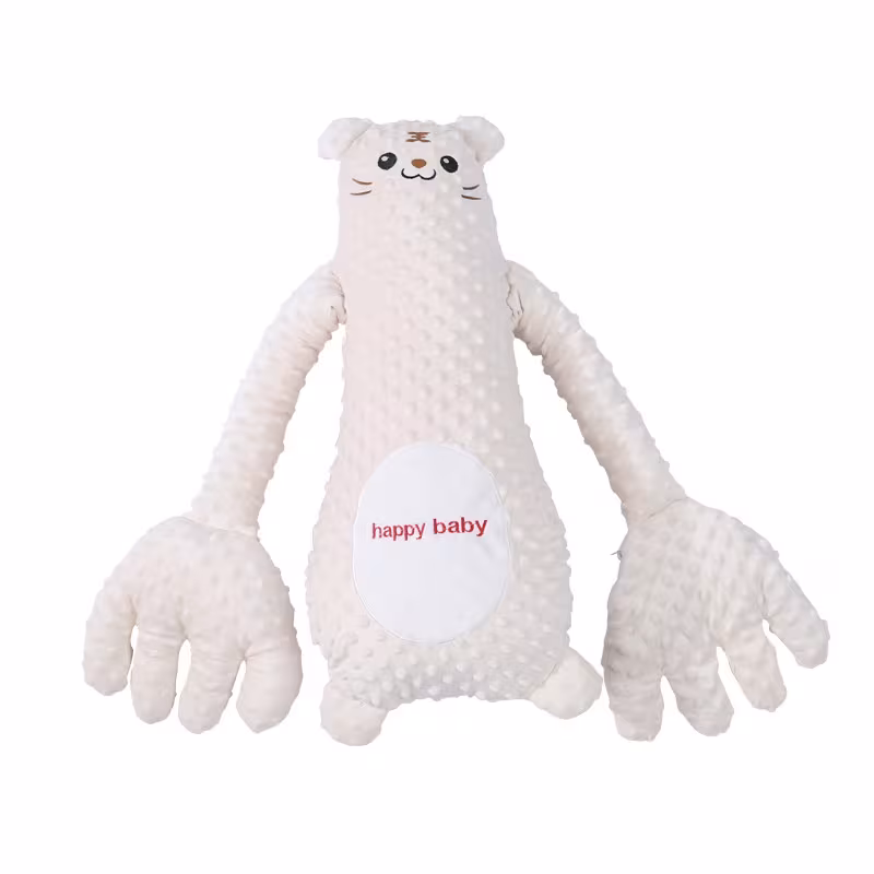 Infant Exhaust Pillow Hand Remote Controlled Soothing For Baby Sleep Cartoon Plush Toddler Comforting Hand