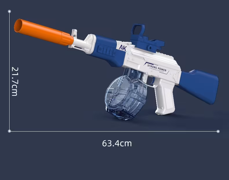 AK47 Electric Water Guns Fully Automatic Shooting Game Beach Entertainment Outdoor Beach Pool Gun Toys For Children Gift