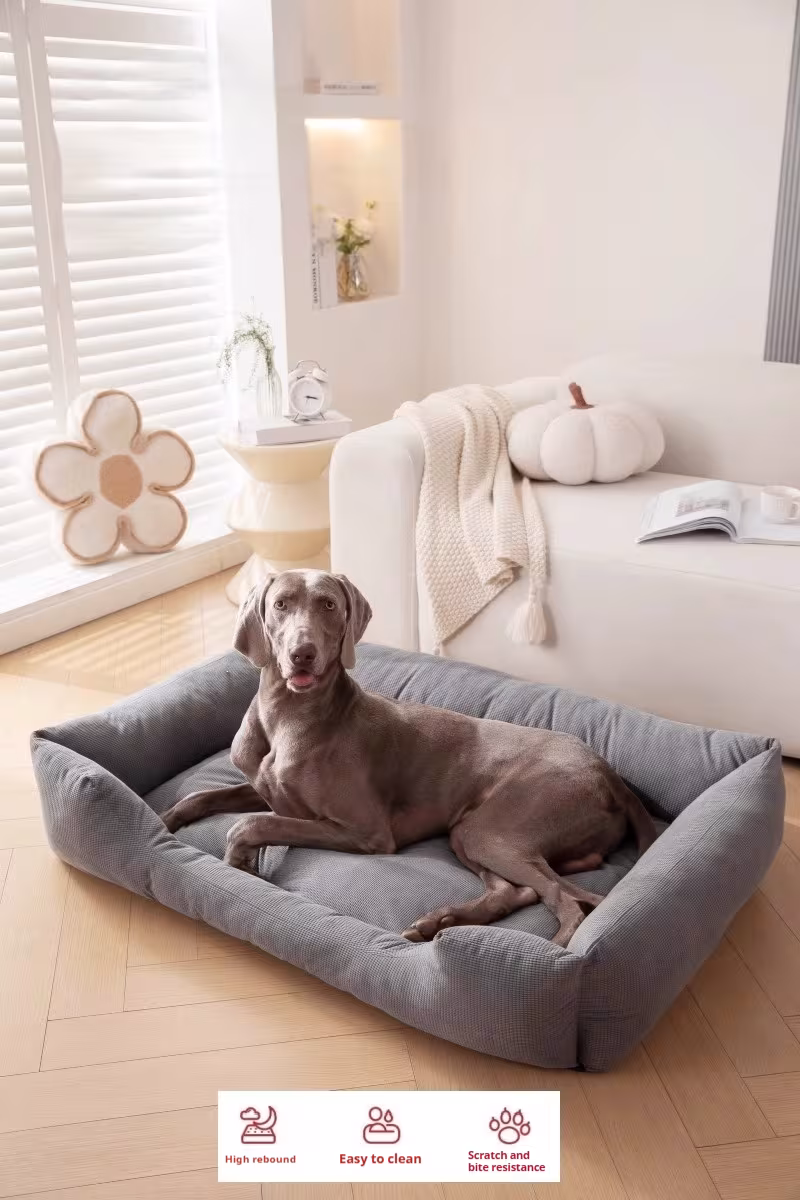 Scratch And Bite Resistant Removable And Washable Four Seasons Universal Winter Warm Pet Bed