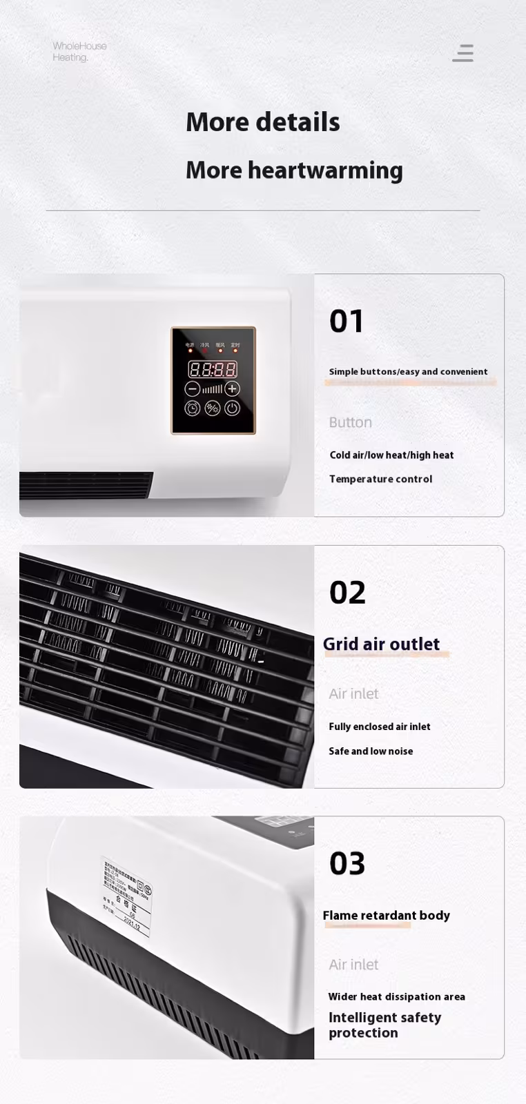 Wall Mounted Portable Cooling Heating Machine Remote Control Split Airconditioners Multifunctional Airconditioner For Home