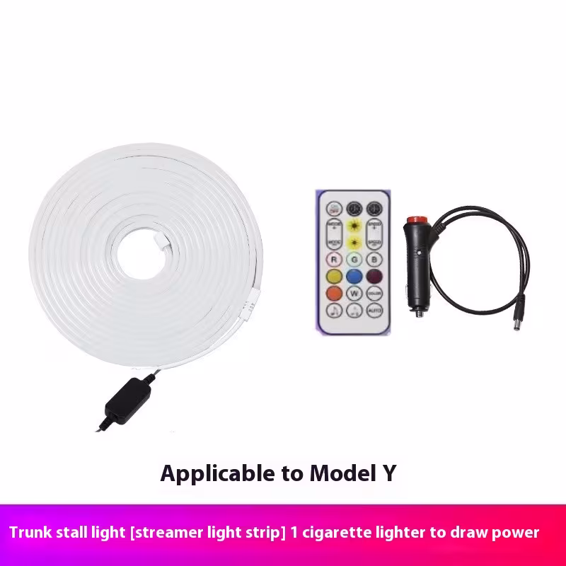 Applicable To Tesla Trunk Atmosphere Trunk Lighting Car Tail Light