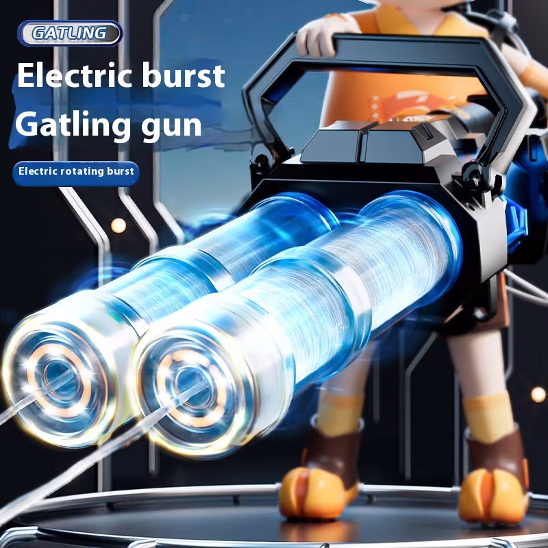 MK3 Fire And Dancing Water Gun Toy Large Capacity Cool Flashing Light