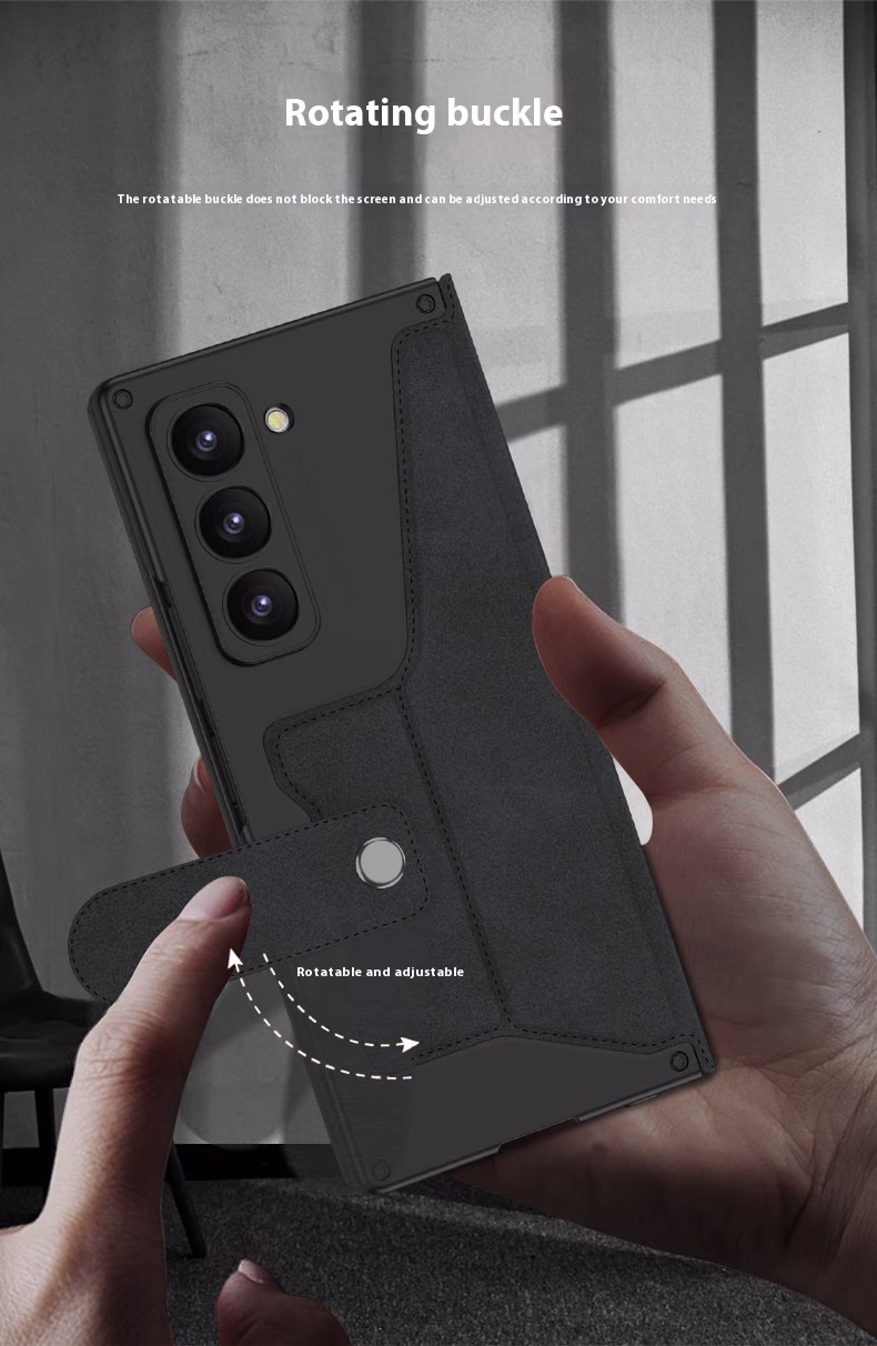 ZFold6 Folding Phone Case Flip Leather Case Phone Case