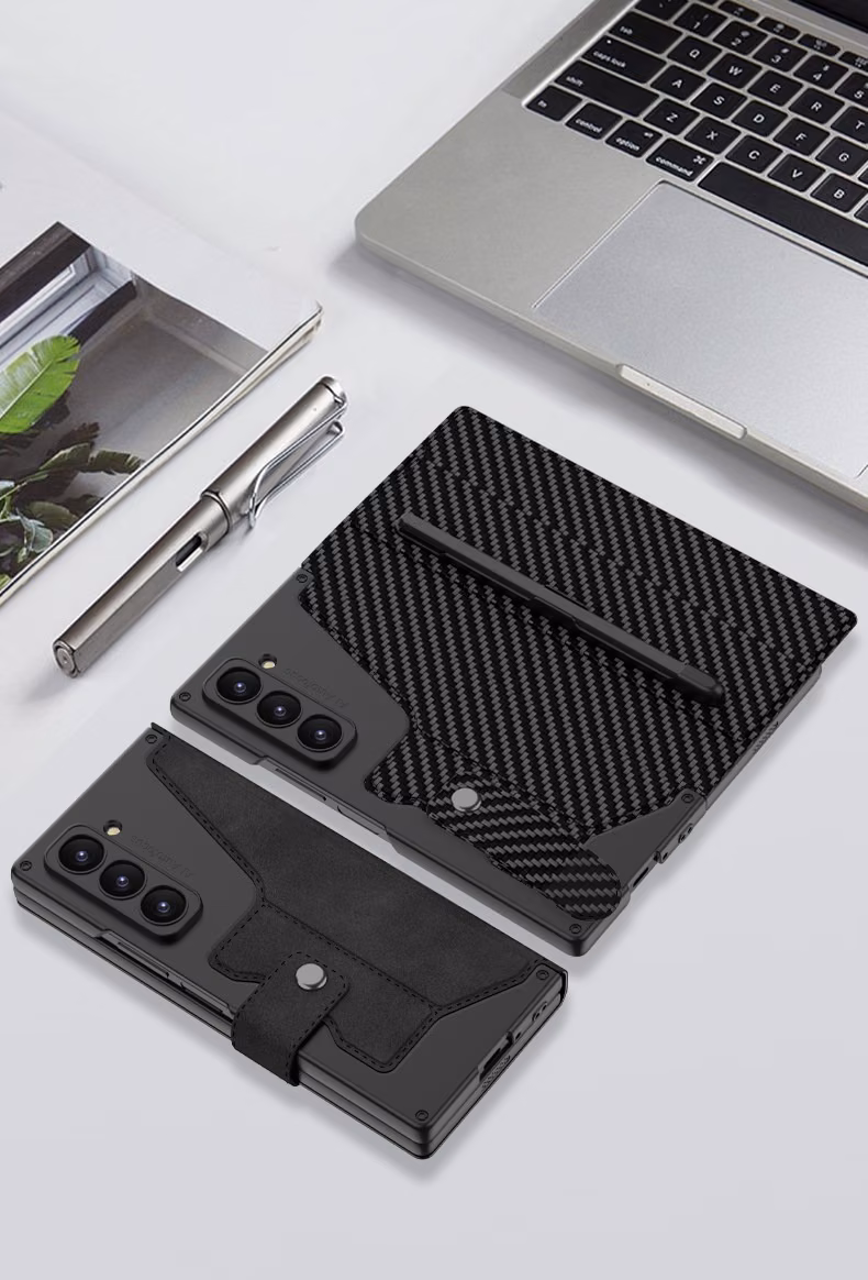 ZFold6 Folding Phone Case Flip Leather Case Phone Case