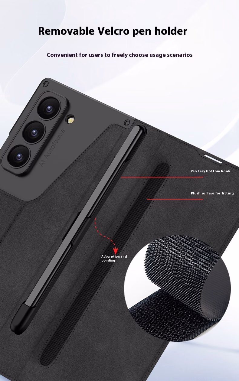 ZFold6 Folding Phone Case Flip Leather Case Phone Case