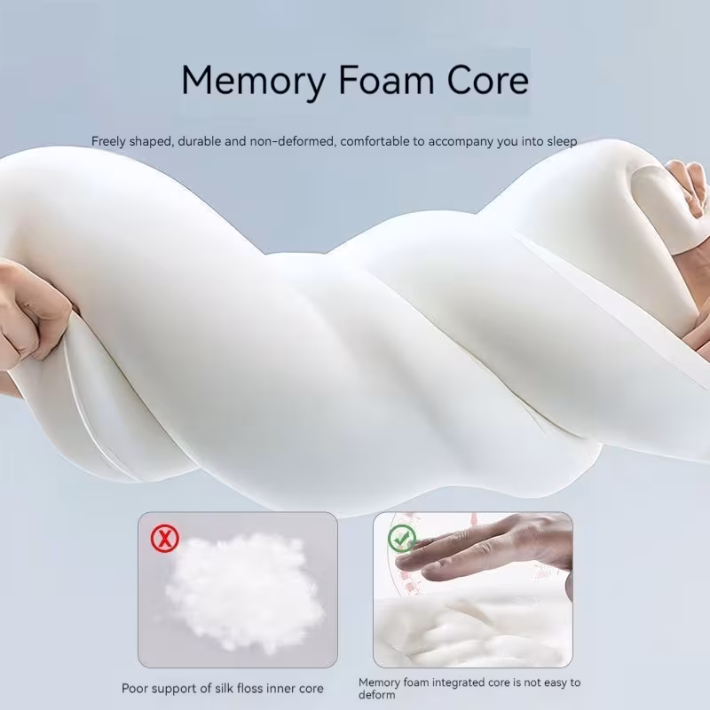 Bed Long Sleeping Leg-supporting Removable And Washable Memory Foam Adult Girl Sleeping Pillow