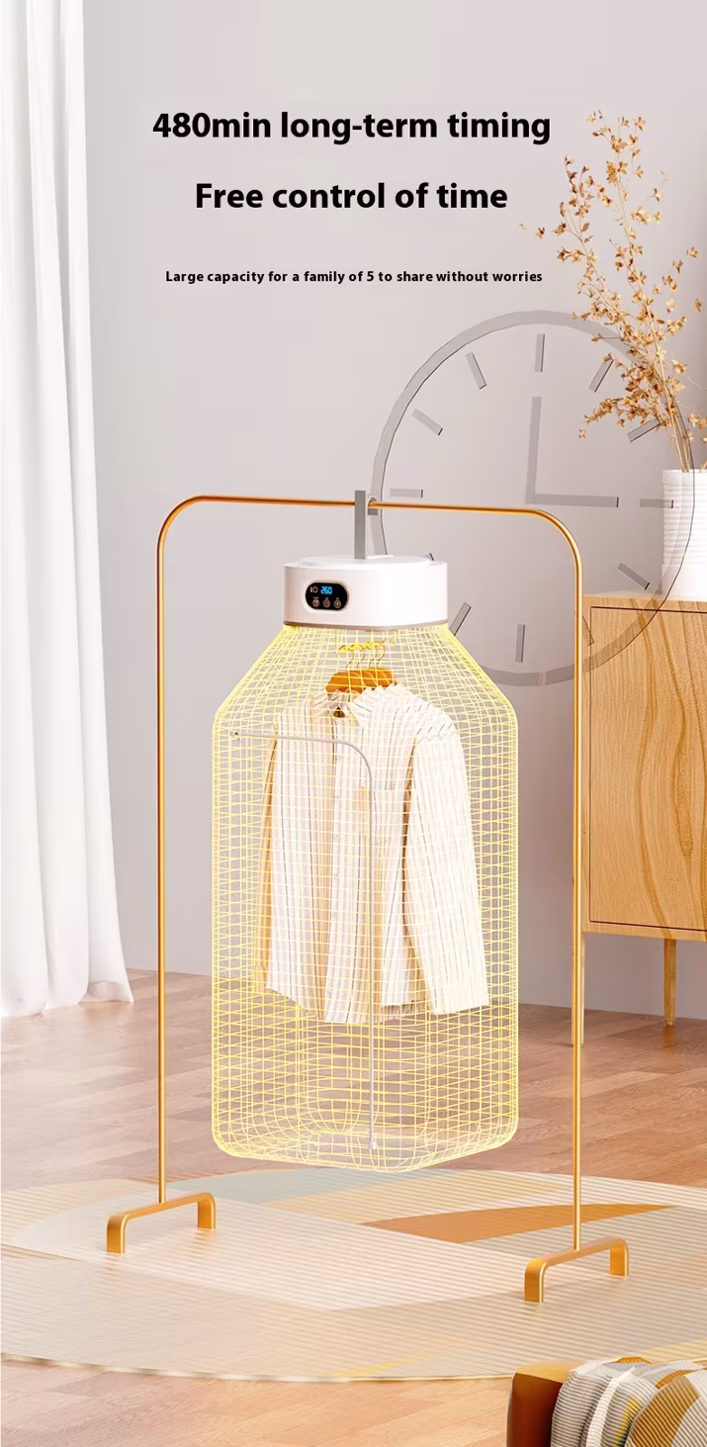 Smart Dryer Household Sterilization Large Capacity Foldable