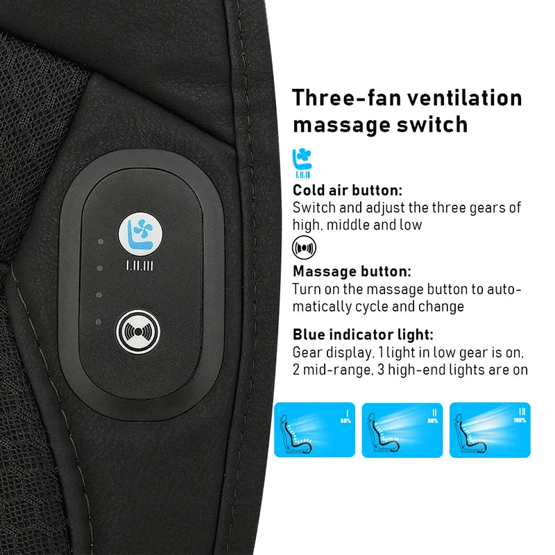 Creative Simple Car Mesh Cold Air Cushion